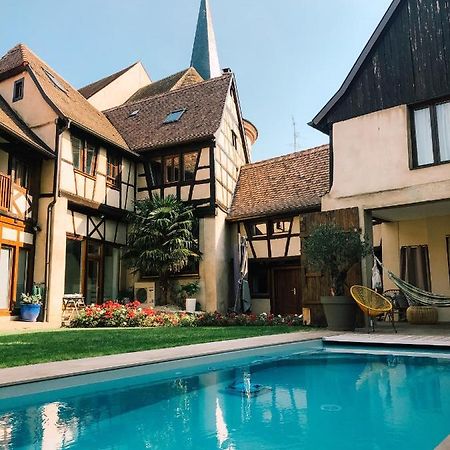 Maison D'Hotes La Rose D'Alsace Rosheim Esterno foto