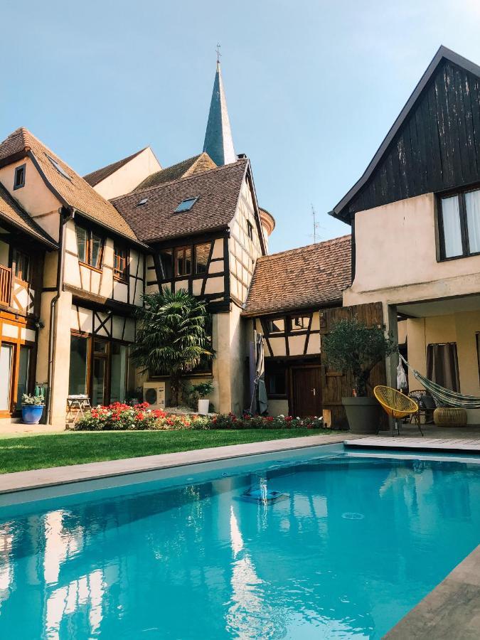 Maison D'Hotes La Rose D'Alsace Rosheim Esterno foto